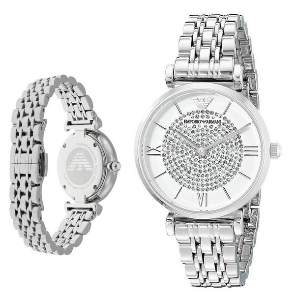 Relógio Feminino Emporio Armani Modelo AR1925 Aço Diametro 32mm