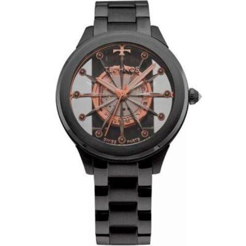 Relógio Feminino Essence Suiço F03101ac/4w Preto - Technos