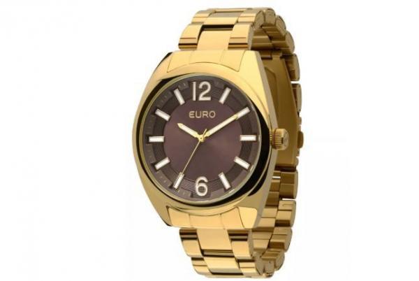 Relógio Feminino Euro Analógico Casual Eu2035xzj/4m Dourado