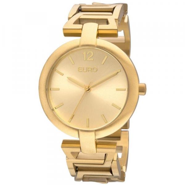 Relógio Feminino Euro Analógico Dourado - Eu2035yer/4d