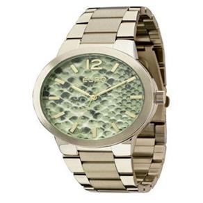 Relógio Feminino Euro Analógico Python Eu2039lg/4v - Champagne