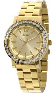 Relógio Feminino Euro Brilho Assimétrico EU2035XYY/4X