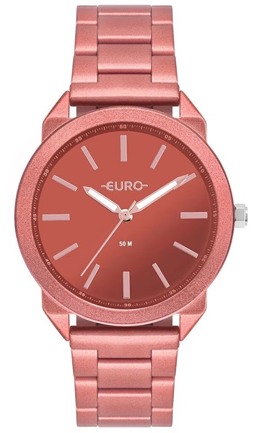 Relógio Feminino Euro Color Spray Vermelho EU2035YSH/4R