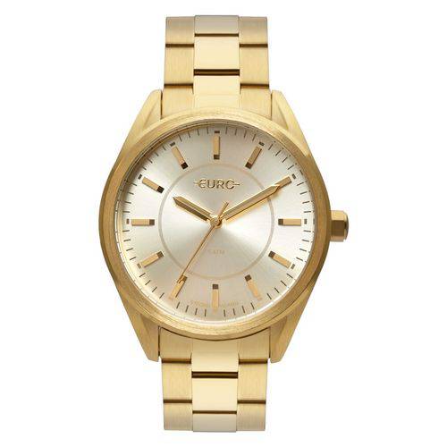 Ttime Relógios - Relógio Magnum Automático 21 Jewels Modelo analógico  masculino com caixa e pulseira de aço rose gold. Vidro de cristal mineral,  mostrador na cor preta com janela que mostra parte