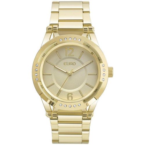 Relógio Feminino Euro EU2035YMQ/4D 42mm Aço Dourado