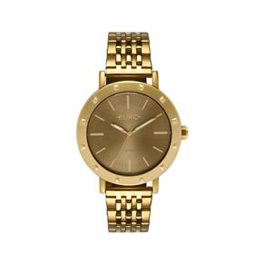 Relógio Feminino Euro EU2035YPH/4D 40mm Aço Dourado