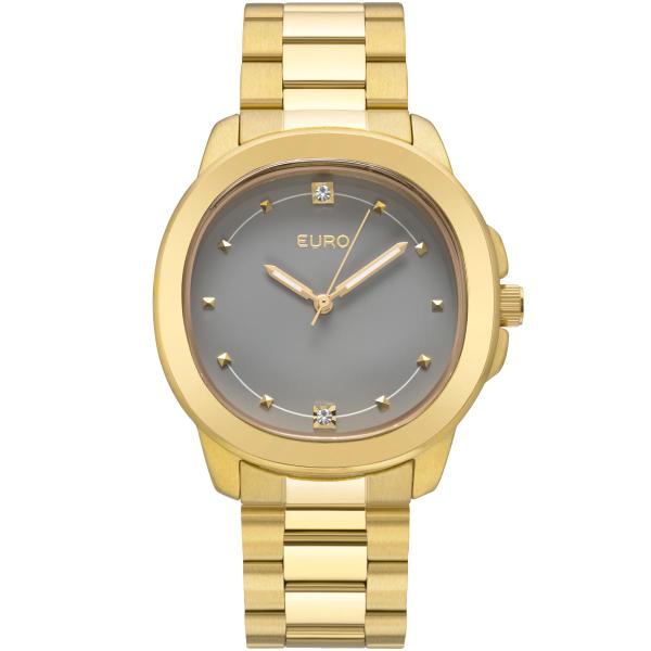 Relógio Feminino Euro EU2036LZM/4C Pulseira Aço Dourada