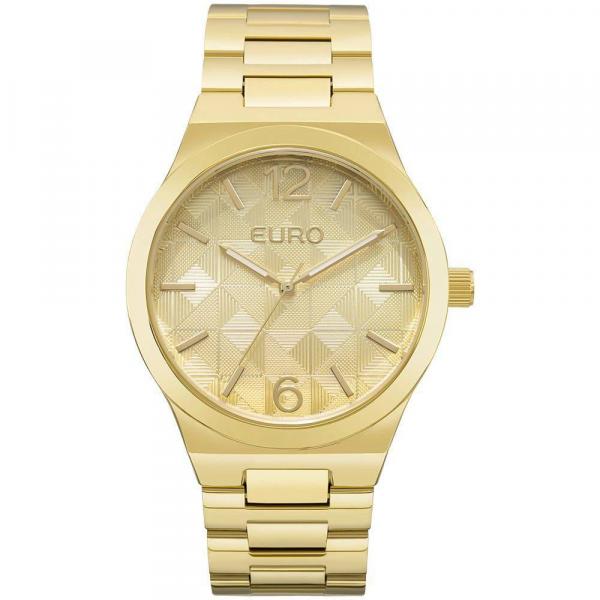Relógio Feminino Euro EU2036YLK/4D 40mm Aço Dourado