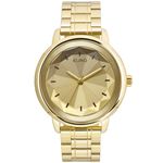 Relógio Feminino Euro EUY121E6DC/4D 44mm Aço Dourado