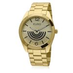 Relógio Feminino Euro Fan Analógico EU2034AN/4D Dourado
