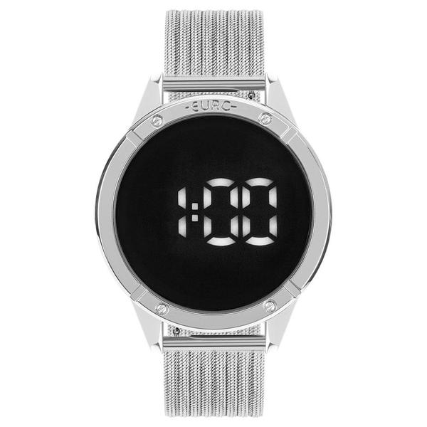 Relógio Feminino Euro Fashion Fit Touch EUBJ3912AD/4F 43mm Aço Prata