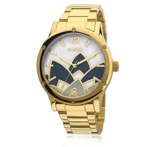 Relógio Feminino Euro Madrepérola Analógico EU2035YCX/4D Dourado