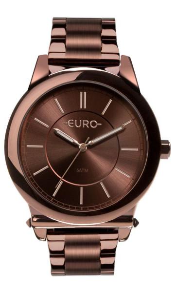 Relogio Feminino Euro Marron Cholocate Eu2036ymr4m