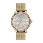 Relógio Feminino Euro Multiglow Party EU6P29AHL/4B 42mm Aço Dourado