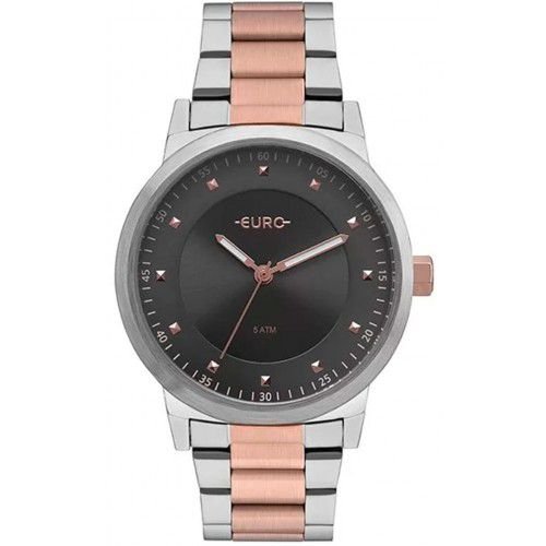 Relogio Feminino Euro Prata/rose Eu2036ynt/5c