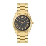 Relógio Feminino Euro Roman Shine EU2036YND/4C 38mm Aço Dourado