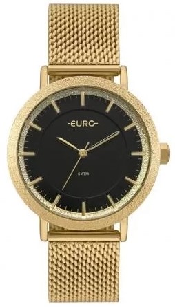 Relógio Feminino Euro Shine Glam Dourado EU2039JM/4P