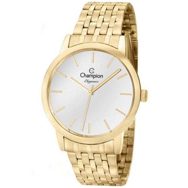 Relogio Feminino Fashion Dourado Champion Analógico CN27732H