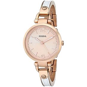 Relógio Feminino Fossil ES3261 - a Prova D`Água / Pulseira em Couro