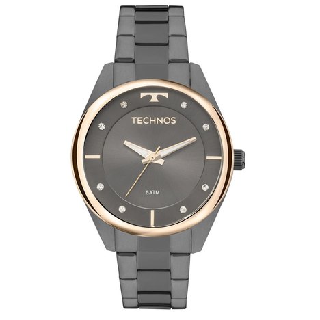 Relogio Feminino Grafite Fashion Technos 2035Mld