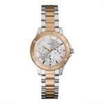 Relógio Feminino Guess 92532lpgsga1 Prata E Rosé Analógico