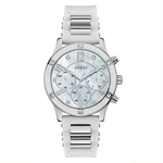 Relógio Feminino Guess 92740l0gsnu1 Cronógrafo Branco