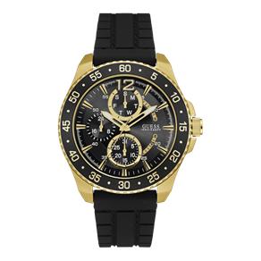 Relógio Feminino Guess Black And Tom Ouro Dourado Sport Watch