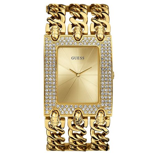 Relógio Feminino GUESS Modelo U0085L1 Folheado a Ouro / a Prova D' Água