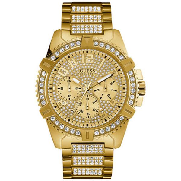 Relógio Feminino Guess Modelo U0799g2 - Banhado a Ouro / a Prova D Água