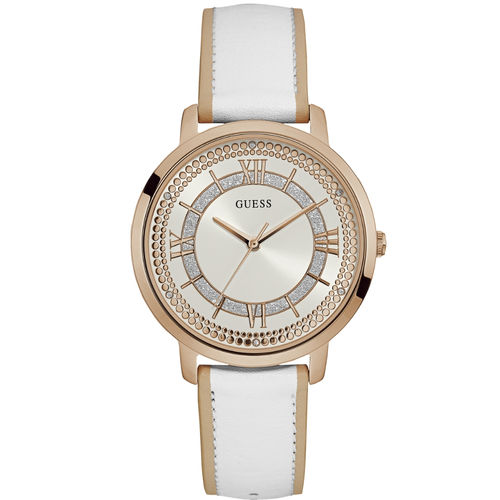 Relógio Feminino Guess Pulseira Branca 92635LPGDRC4