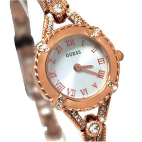 Relógio Feminino Guess Rose Tom Ouro Dourado Petite Crystal