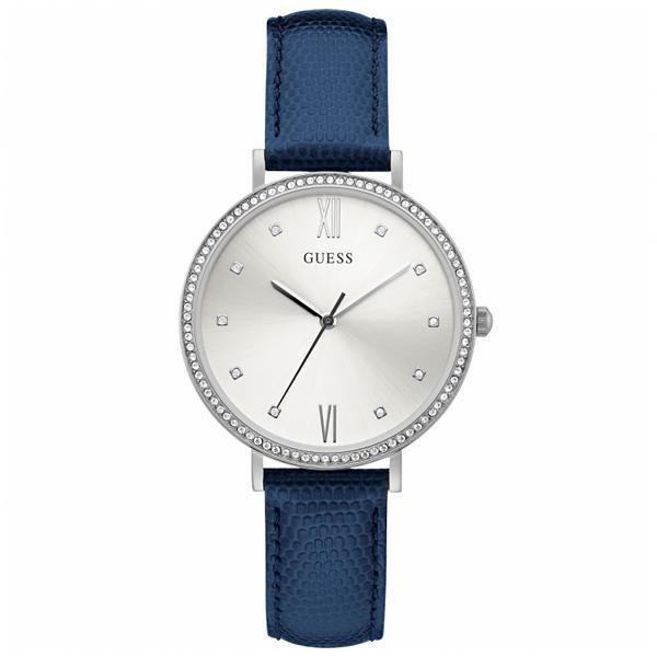 Relógio Feminino Guess W1153l3 - Azul/Prata