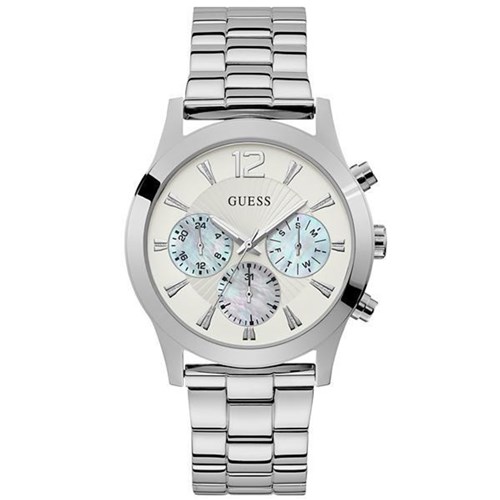 Relógio Feminino Guess W1295l1 - Prata