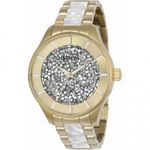 Relógio Feminino Invicta Angel 24666 - Ouro 18k - Resistência à Água Até 100 Metros