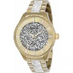 Relógio Feminino Invicta Angel 24666 - Ouro 18k - Resistência À Água Até 100 Metros