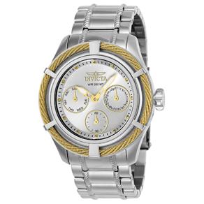 Relógio Feminino Invicta Modelo 24454 Bolt - a Prova D` Água - Prata