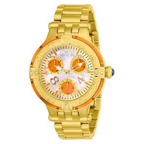 Relógio Feminino Invicta Modelo 26144 Subaqua - a Prova D`água - Dourado