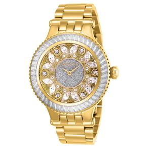 Relógio Feminino Invicta Modelo 26155 Subaqua - a Prova D`água - Dourado