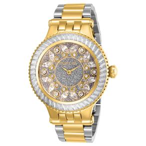 Relógio Feminino Invicta Modelo 26156 Subaqua - a Prova D`água - Dourado/Prata