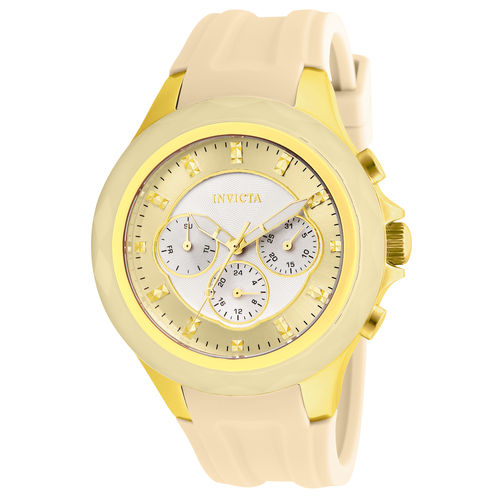 Relógio Feminino Invicta Modelo 22674 Angel Dourado - a Prova D'água