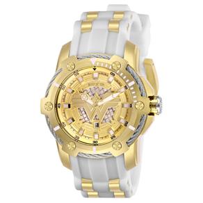 Relógio Feminino Invicta Modelo 26835 Dc Comics - a Prova D`água - Branco