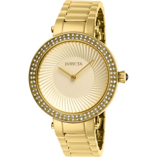Relógio Feminino Invicta Modelo 27005 Specialty Dourado - a Prova D'água
