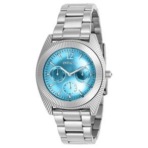 Relógio Feminino Invicta Modelo 23748 Angel Azul - a Prova D`água