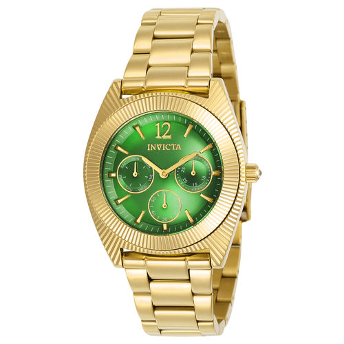 Relógio Feminino Invicta Modelo 23749 Angel Verde - a Prova D'água