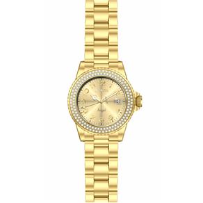 Relógio Feminino Invicta Modelo 28673 Angel - a Prova D`água - Dourado