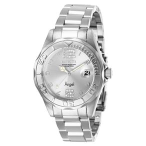 Relógio Feminino Invicta Modelo 28679 Angel - a Prova D` Água - Prata