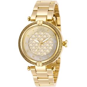 Relógio Feminino Invicta Modelo 28927 Pulseira em Metal / a Prova D` Água