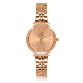 Relogio Feminino Kansas Caixa Metal Dourado