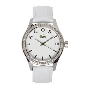 Relógio Feminino Lacoste Modelo 2000796 Pulseira em Couro / a Prova D' Água