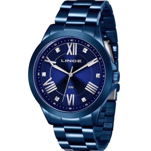 Relógio Feminino Lince Analógico LRAJ046L D3DX Azul